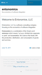 Mobile Screenshot of entonomics.com